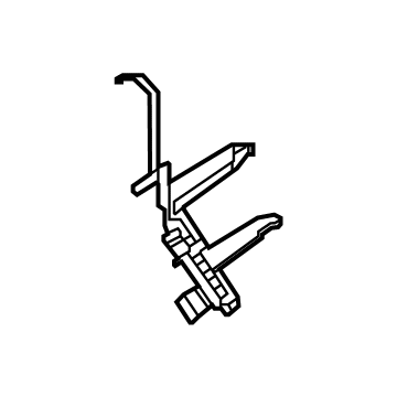 Mercedes-Benz 296-545-15-00 Control Module Bracket