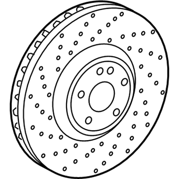 Mercedes-Benz 463-421-05-00 Rotor