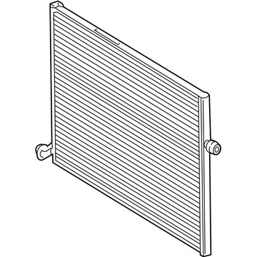 Mercedes-Benz 099-500-36-00 Auxiliary Radiator