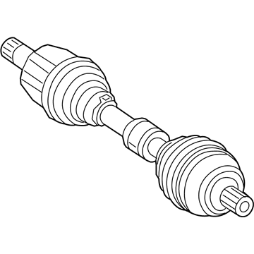 Mercedes-Benz 177-330-04-03 Axle Assembly