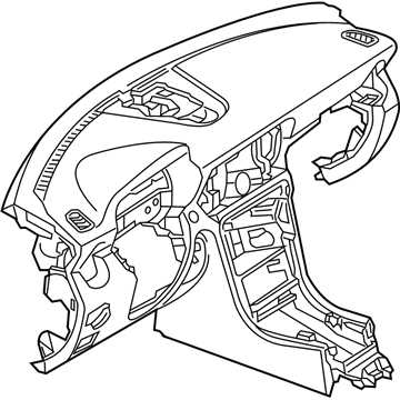 Mercedes-Benz 172-680-65-00-8Q84 Instrument Panel