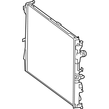 2018 Mercedes-Benz E300 Radiator - 099-500-33-03