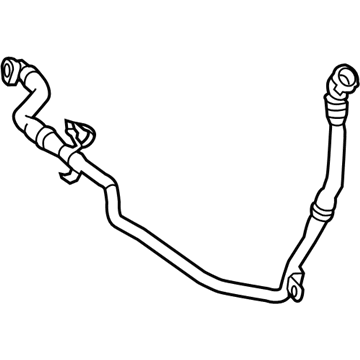 Mercedes-Benz S63 AMG Oil Cooler Hose - 222-501-78-91