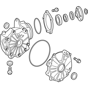 Mercedes-Benz 221-330-83-01-80 Differential Assembly