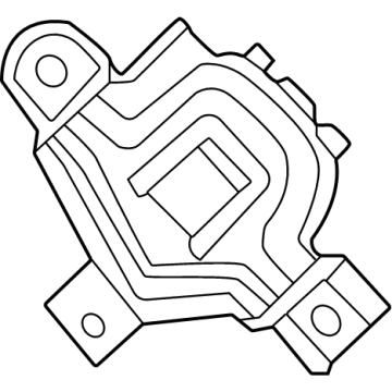 Mercedes-Benz 297-545-80-00 Control Module Bracket