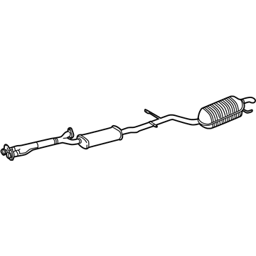 2006 Mercedes-Benz S65 AMG Muffler - 220-490-46-21