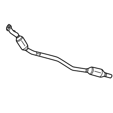 Mercedes-Benz S65 AMG Catalytic Converter - 220-490-05-19-80