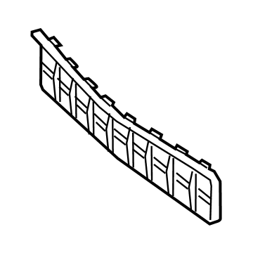 Mercedes-Benz 222-885-71-00 Lower Grille