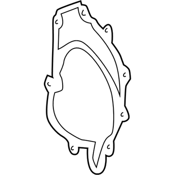 1993 Mercedes-Benz 400E Water Pump Gasket - 119-201-03-80