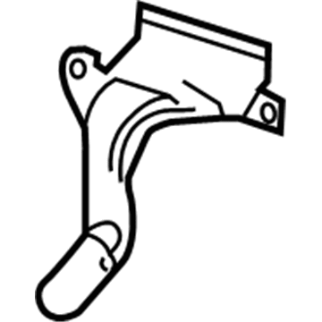 Mercedes-Benz 172-832-04-90 Drain Pipe