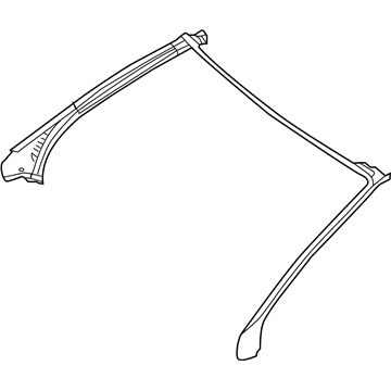 Mercedes-Benz 217-630-45-00 Sealing Frame