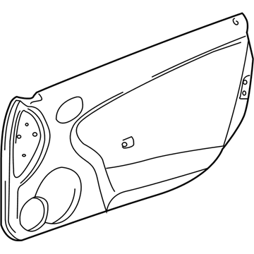 Mercedes-Benz 171-720-93-62-9B97 Door Trim Panel