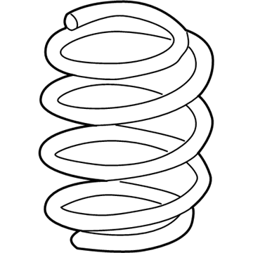 Mercedes-Benz 212-321-21-04 Coil Spring