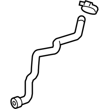 Mercedes-Benz E550 Radiator Hose - 207-501-15-82