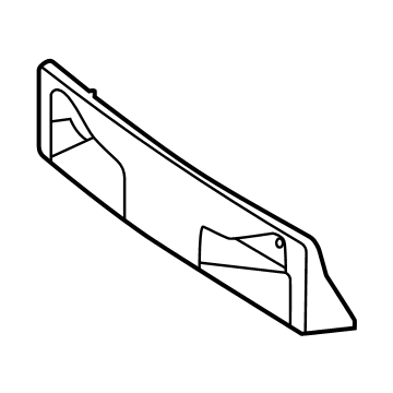 Mercedes-Benz 167-880-11-09 License Bracket