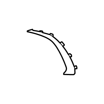 Mercedes-Benz 167-885-07-10 Trim Molding