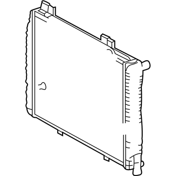 2001 Mercedes-Benz SLK230 Radiator - 202-500-32-03