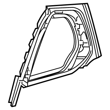 Mercedes-Benz 253-730-03-00 Fixed Glass