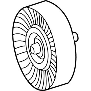 Mercedes-Benz 271-206-00-19 Tensioner Pulley