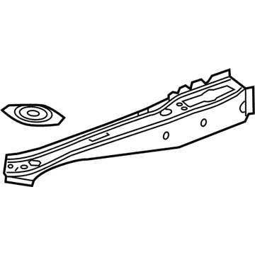 Mercedes-Benz 204-630-60-40 Upper Rail