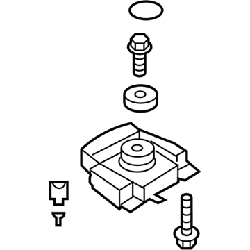 Mercedes-Benz S600 Hazard Warning Switches - 221-870-54-58-64