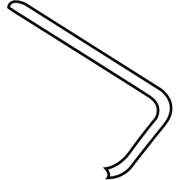 Mercedes-Benz 461-698-17-00 Roof Molding