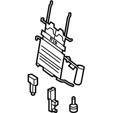 Mercedes-Benz 000-910-51-02 Lumbar Support