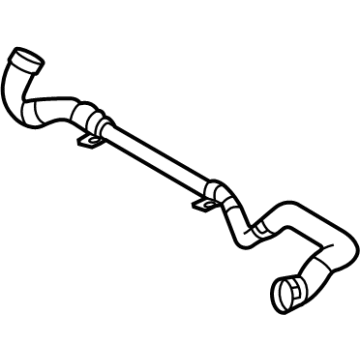 Mercedes-Benz AMG GT Radiator Hose - 190-500-04-75