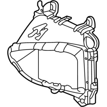 Mercedes-Benz 190-505-00-30 Front Duct