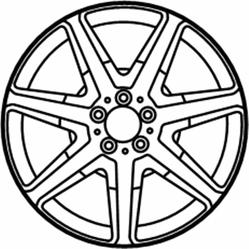 Mercedes-Benz 231-401-13-00-7X23 Wheel