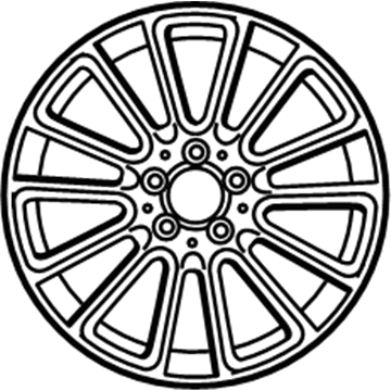 Mercedes-Benz 218-401-12-00-7X21 Wheel