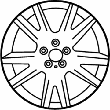 Mercedes-Benz 218-401-12-02-9765 Wheel