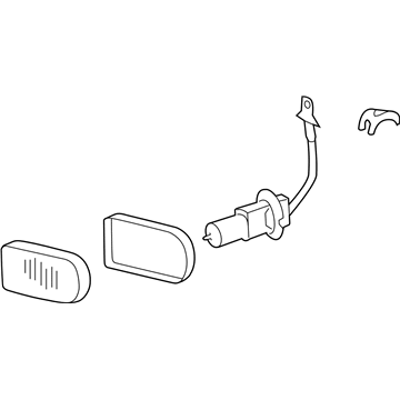 Mercedes-Benz 203-820-28-56-65 Fog Lamp Assembly