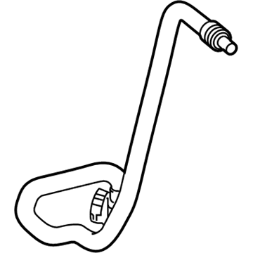 Mercedes-Benz 222-501-83-84 Coolant Hose