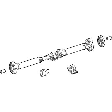 Mercedes-Benz S580 Driveshaft - 223-410-55-02