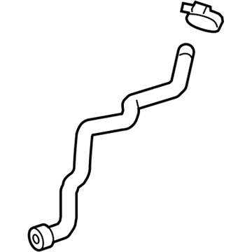 Mercedes-Benz E400 Radiator Hose - 207-501-34-82