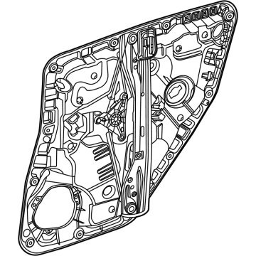 2023 Mercedes-Benz EQB 300 Window Regulator - 247-730-07-03