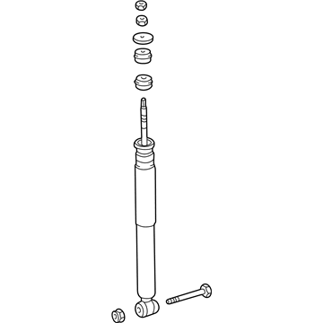 2002 Mercedes-Benz C32 AMG Shock Absorber - 203-326-17-00