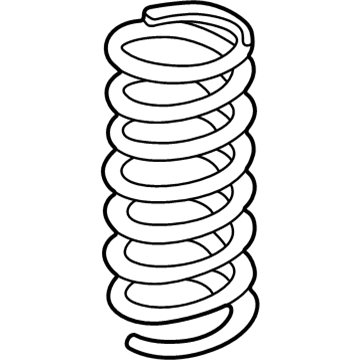 Mercedes-Benz C320 Coil Springs - 202-324-18-04