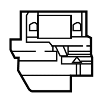 Mercedes-Benz 253-545-14-00 Control Module Mount Bracket