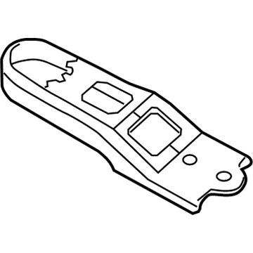 Mercedes-Benz 209-826-01-11 Headlamp Assembly Bracket