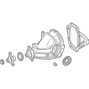 Mercedes-Benz 205-350-63-36 Differential Assembly