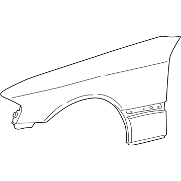 1999 Mercedes-Benz C280 Fender - 202-881-01-01