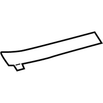 Mercedes-Benz 202-690-09-62 Lower Molding