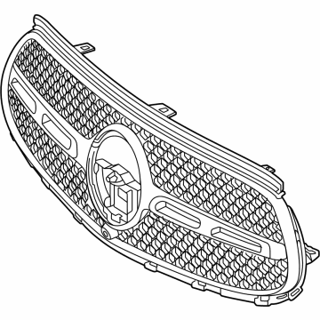 Mercedes-Benz 254-880-67-03 Grille Assembly