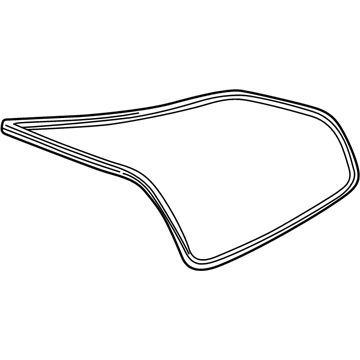 Mercedes-Benz C55 AMG Weather Strip - 203-750-00-98