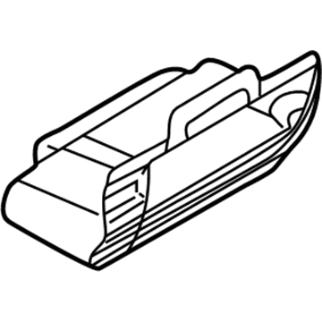 Mercedes-Benz 463-680-49-91-7095 Glove Box Assembly