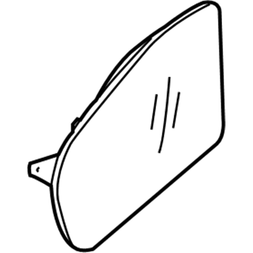 Mercedes-Benz 211-810-09-21 Mirror Glass