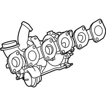 2020 Mercedes-Benz S65 AMG Turbocharger - 158-090-04-80-80