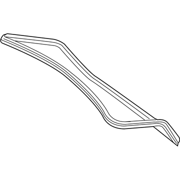 Mercedes-Benz CLS53 AMG Weather Strip - 257-750-20-00